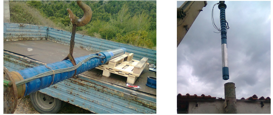 Εργα - Εγκαταστάσεις Αντλητικών Συγκροτημάτων